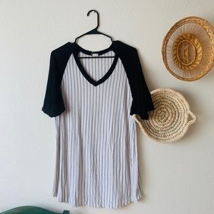 30’ inch Brandy Melville Baseball Tunic